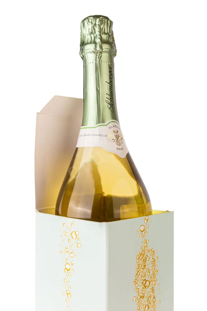 В подарочной коробке Schlumberger Gruner Veltliner Brut Klassik 0.75 л