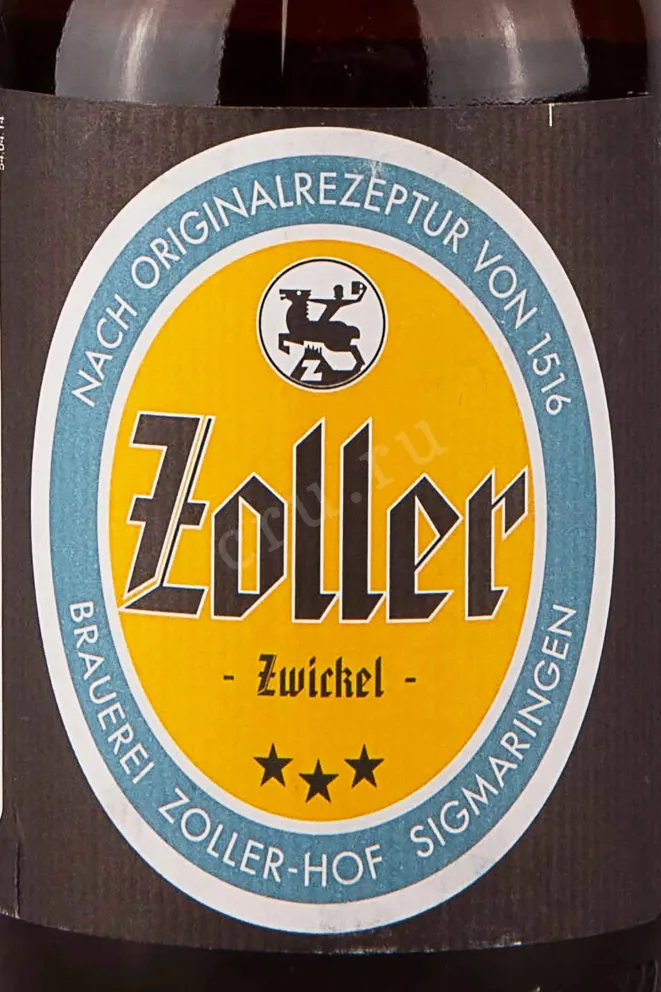 Этикетка Zoller Zwickel 0.33 л