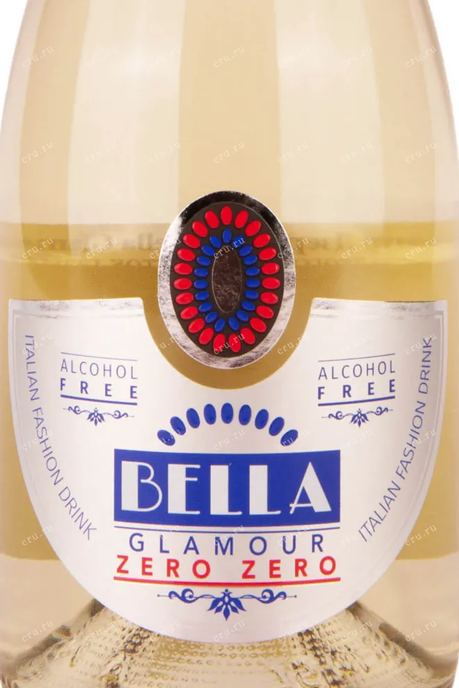 Этикетка Bella Glamour Zero Zero   0.75 л
