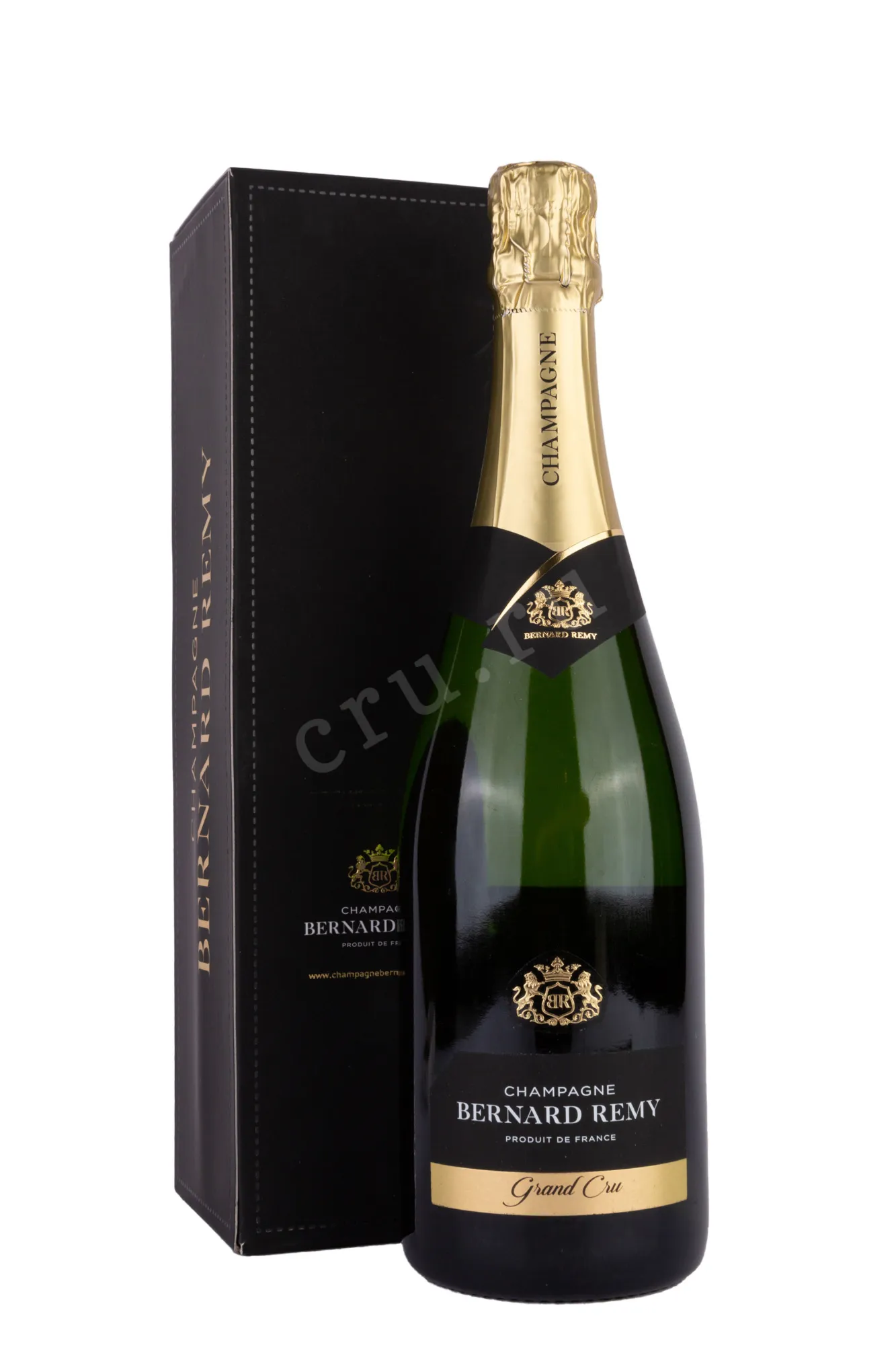 Фото — Шампанское Bernard Remy Grand Cru with gift box 2015 0.75 л