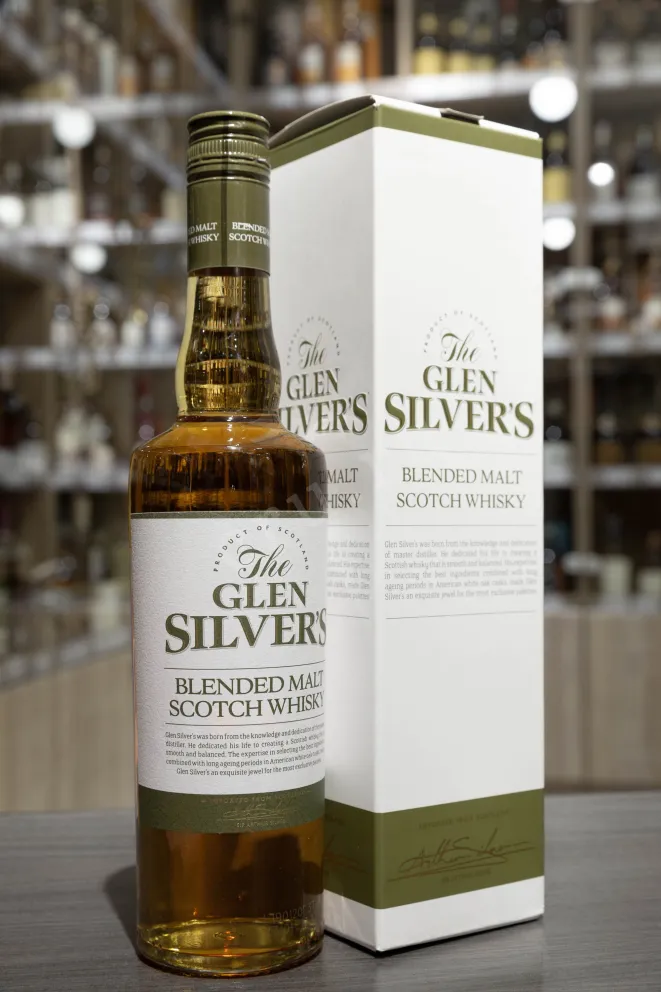 В магазине Крю Профи Glen Silver's Blended Malt in gift box 0.7 л