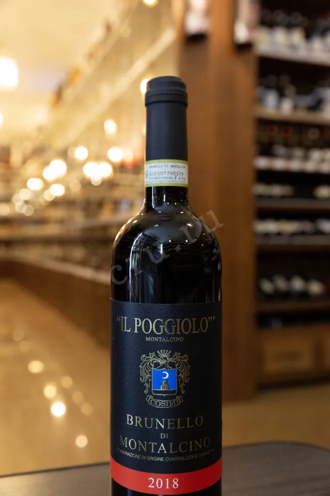 В магазине Крю Профи Brunello DI Montalcino Il Poggiolo 2018 0.75 л