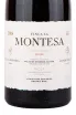 Этикетка вина Finka La Montesa 2018 0.75 л