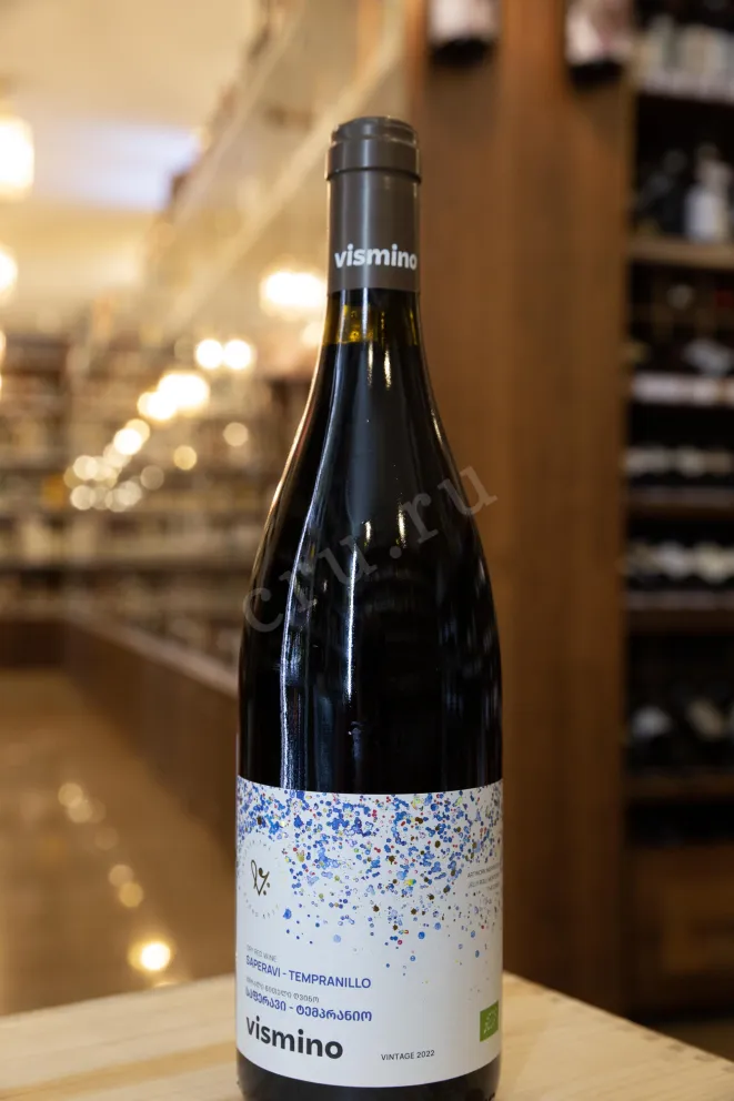 В магазине Крю Профи Vismino Saperavi Tempranillo 2022 0.75 л