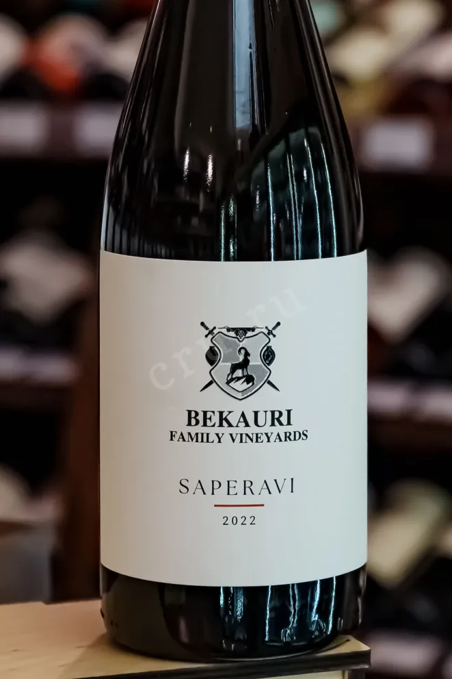 В магазине Крю Профи Bekauri Saperavi 2022 0.75 л