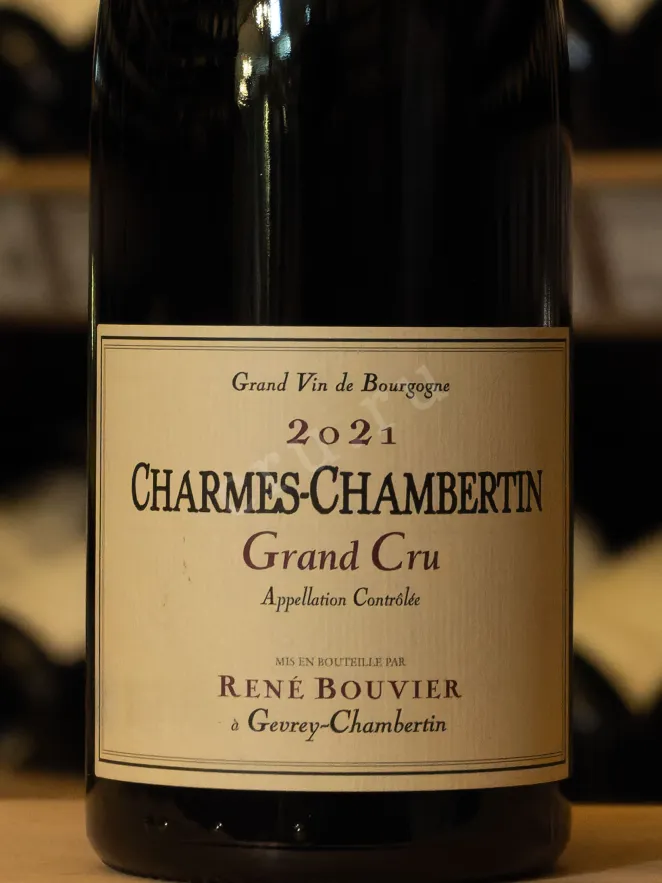 В магазине Крю Профи Rene Bouvier Charmes-Chambertin Grand Cru 2021 0.75 л