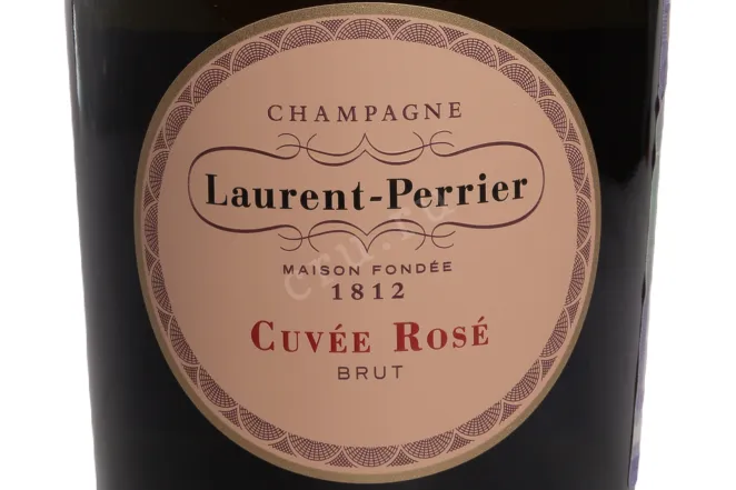 Этикетка Laurent-Perrier Cuvee Rose Brut gift box 2021 0.75 л