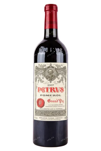 Вино Chateau Petrus Pomerol 2007 0.75 л