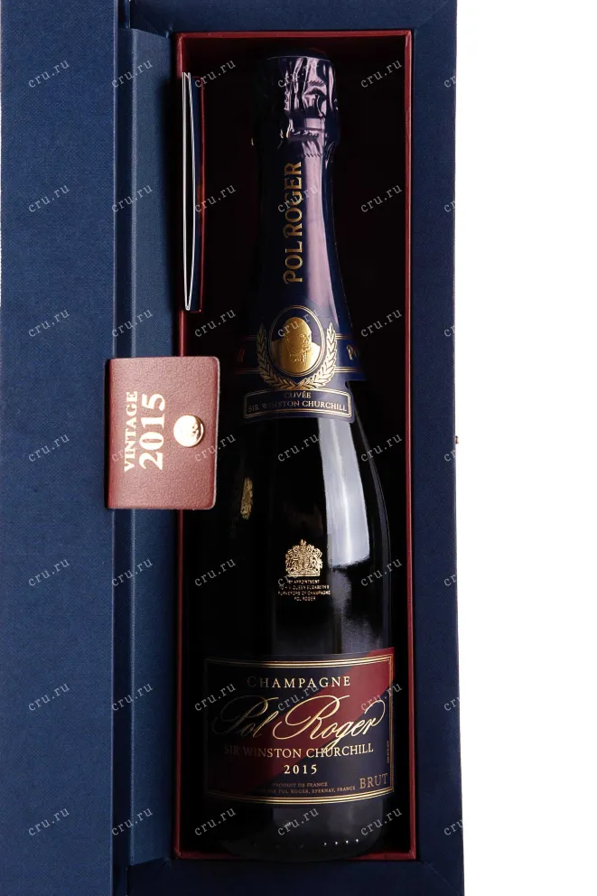 В подарочной коробке Pol Roger Sir Winston Churchill in gift box 2015 0.75 л