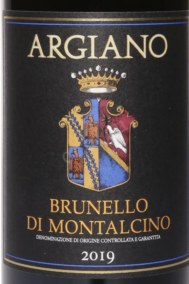 Этикетка Argiano Brunello Di Montalcino 2019 0.75 л