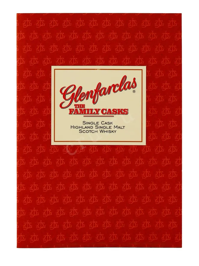 Контрэтикетка Glenfarclas Family Casks 1997 0.7 л