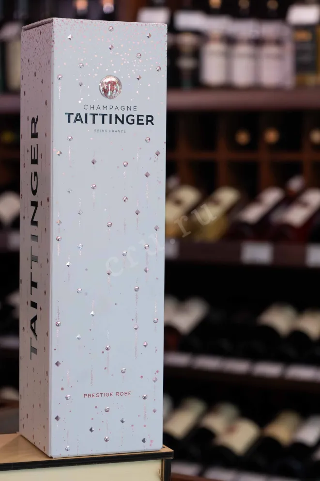 В магазине Крю Профи Taittinger Prestige Rose Brut in gift box 2022 0.75 л