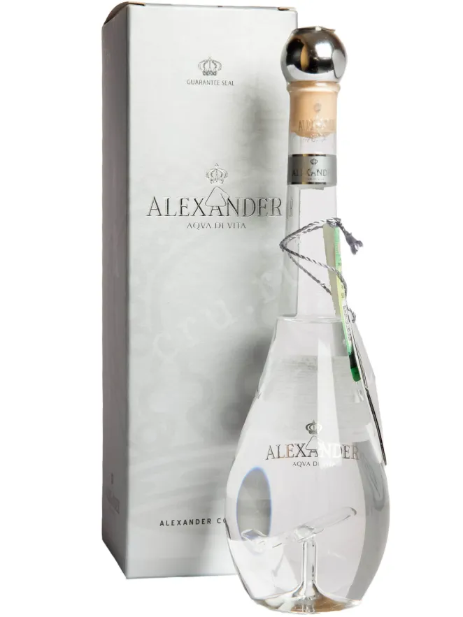 Граппа Bottega Alexander Chardonnay (Airplane) gift box  0.2 л