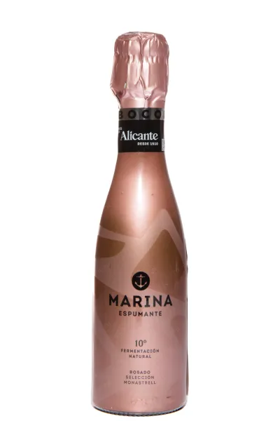 Игристое вино Marina Espumante Fermentacion Natural Rosado 2022 0.2 л