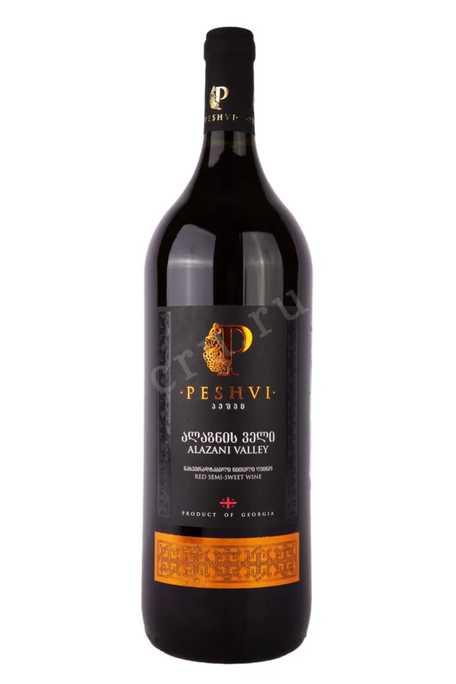 Вино Peshvi Alazani Valley Red 2020 1.5 л