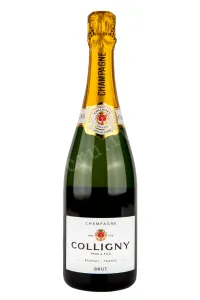 Шампанское Colligny Brut 2020 0.75 л