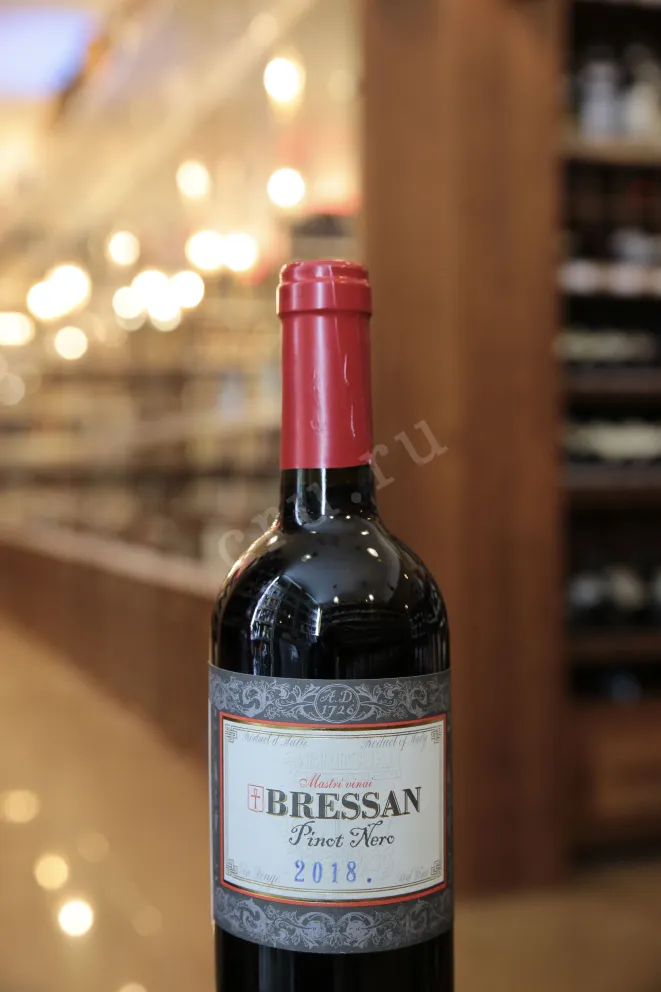 В магазине Крю Профи Bressan Pinot Nero 2018 0.75 л