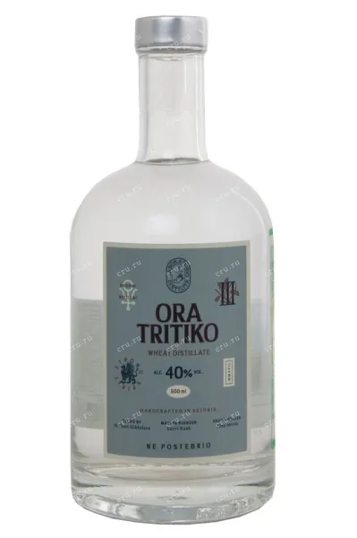 Водка Ора Тритико Вит Дистиллейт 40%  0.5 л