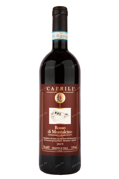 Вино Caprili Rosso di Montalcino 2019 0.75 л