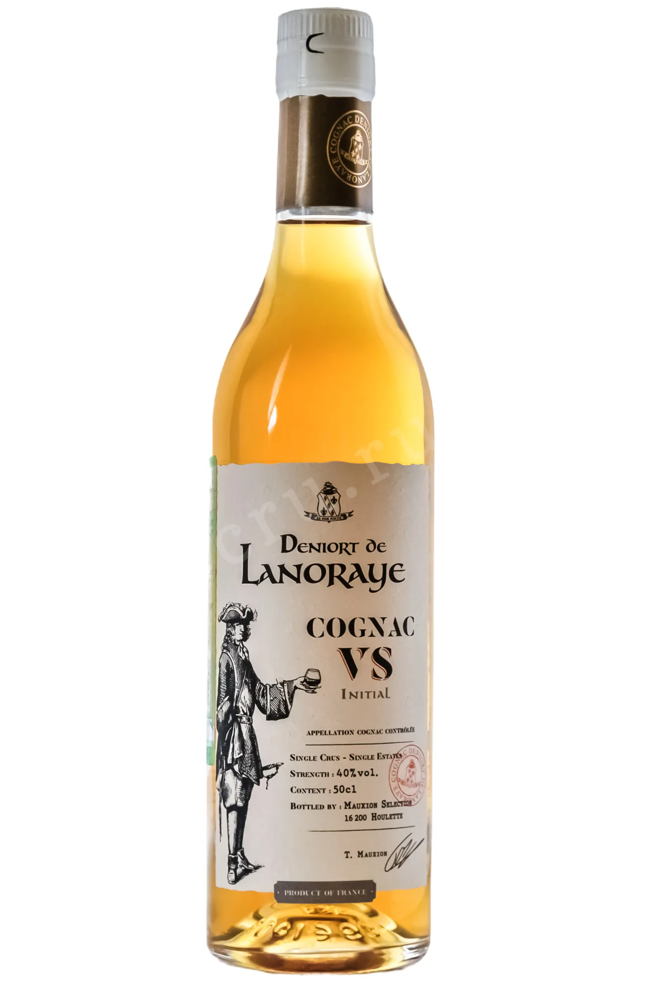 Фото — Коньяк Deniort de Lanoraye VS Initial 2021 0.5 л