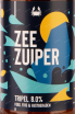 Этикетка Zeezuiper 0.33 л