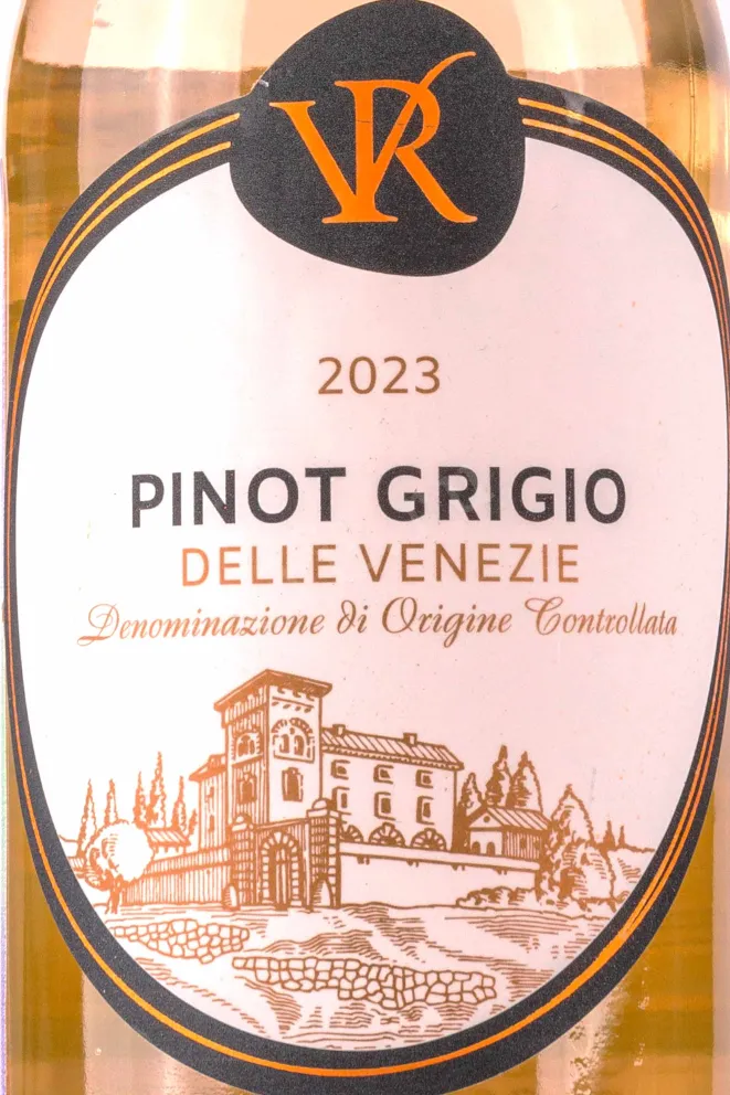 Этикетка Villa Rocca Pinot Grigio delle Venezie 2023 0.25 л