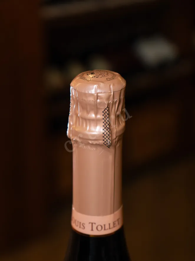 Пробка Louis Tollet La Grande Cuvee Rose Brut 2017 0.75 л