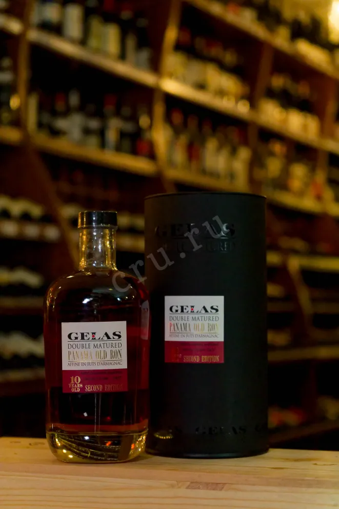 В магазине Крю Профи Gelas Panama Old Ron 10 years gift box 0.7 л