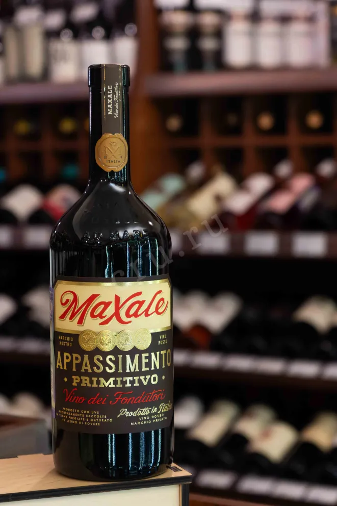В магазине Крю Профи Maxale Appassimento Primitivo 2023 0.75 л