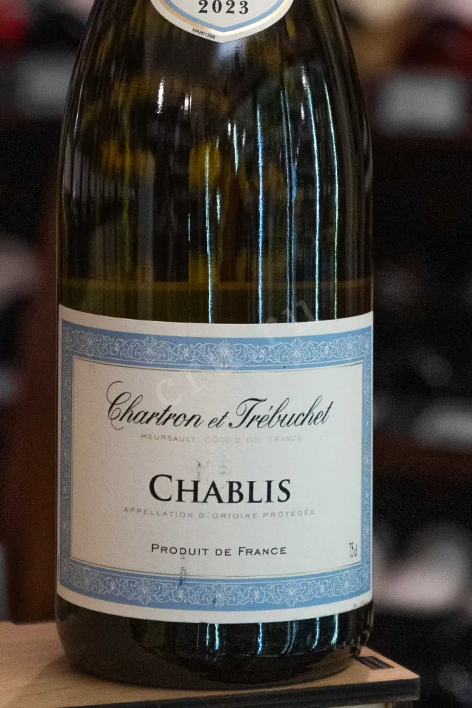 В магазине Крю Профи Chartron et Trebuchet Chablis AOC 2023 0.75 л