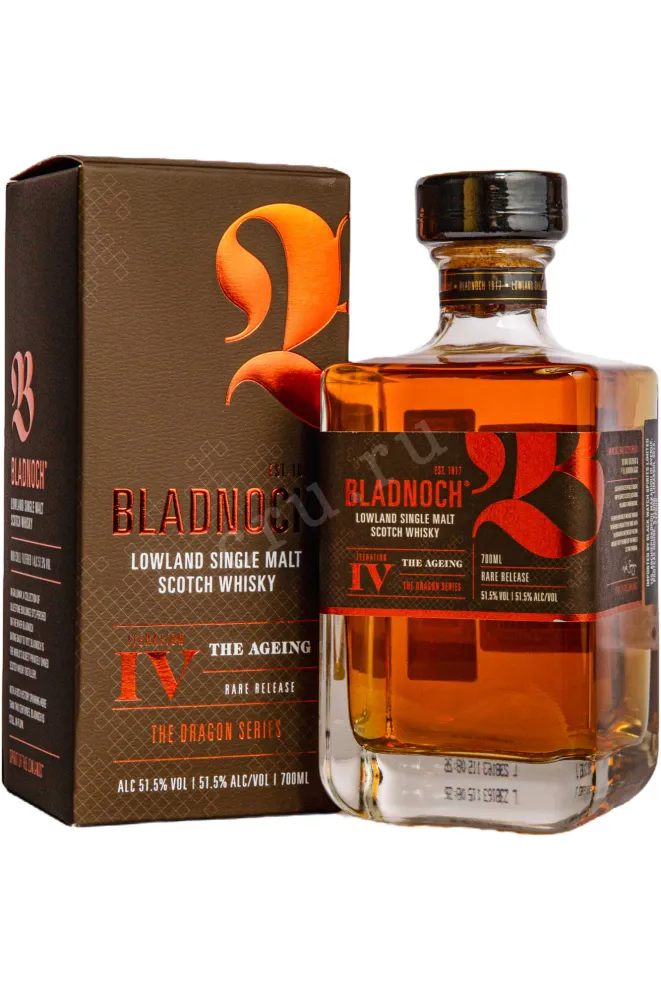 Виски Bladnoch The Ageing Iteration 4 The Dragon Series in gift box  0.7 л
