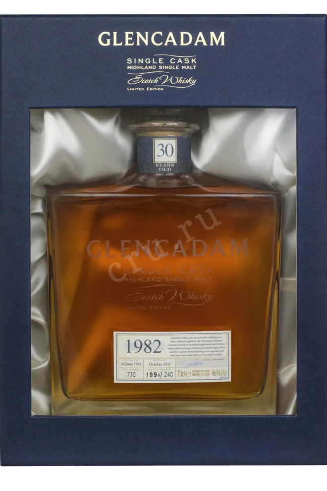Виски Glencadam 1982 0.7 л