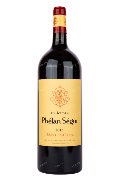 Вино Chateau Phelan Segur Saint-Estephe 2015 1.5 л
