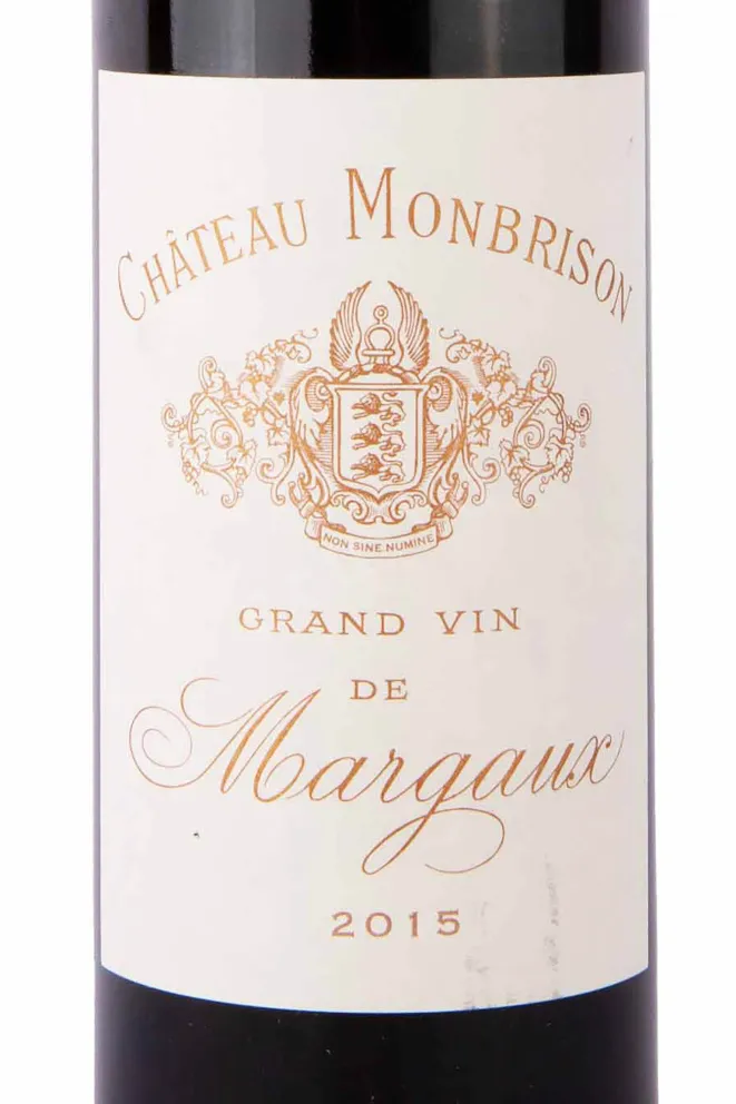 Этикетка Chateau Monbrison Margaux AOC 0.75 л