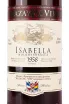 Этикетка Kazayak Vin Isabella Moldoveneasca 2019 0.75 л