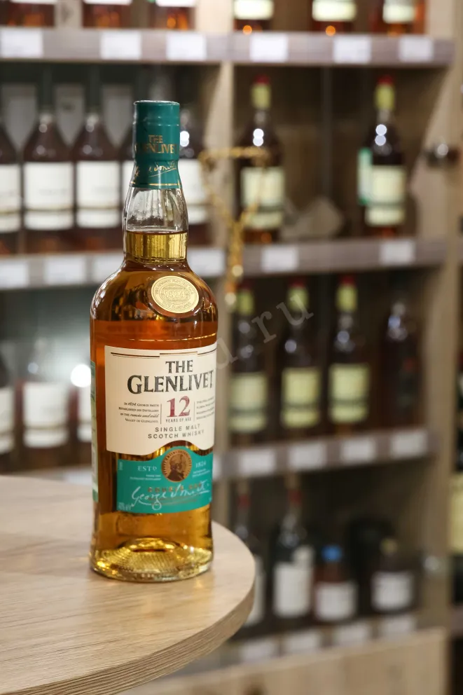 В магазине Крю Профи The Glenlivet 12 years in gift box 0.75 л