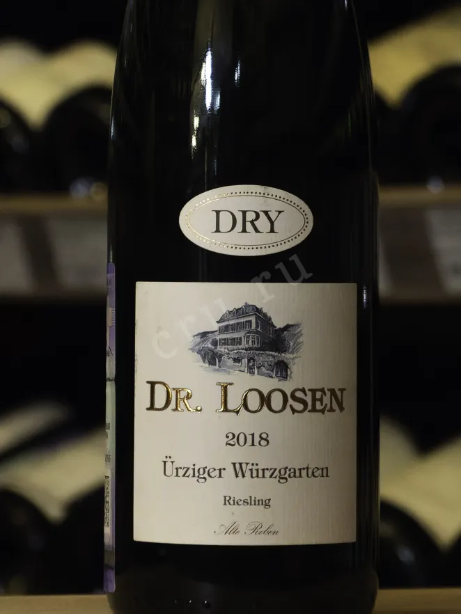 В магазине Крю Профи Dr. Loosen Urziger Wurzgarten Riesling Dry GG Old Vines Qualitätswein 2018 0.75 л