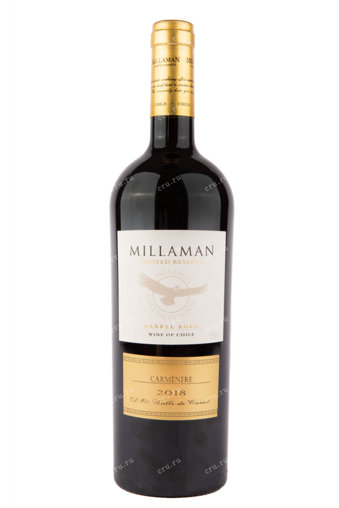 Вино Millaman Limited Reserve Carmenere 2018 0.75 л