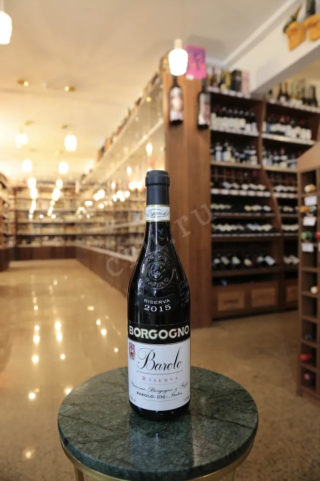 В магазине Крю Профи Borgogno Barolo Riserva with gift box 2015 0.75 л