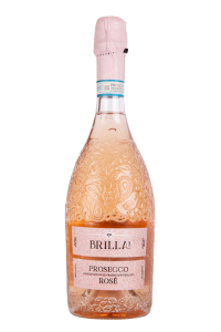 Игристое вино Brilla! Prosecco Rose 2022 0.75 л