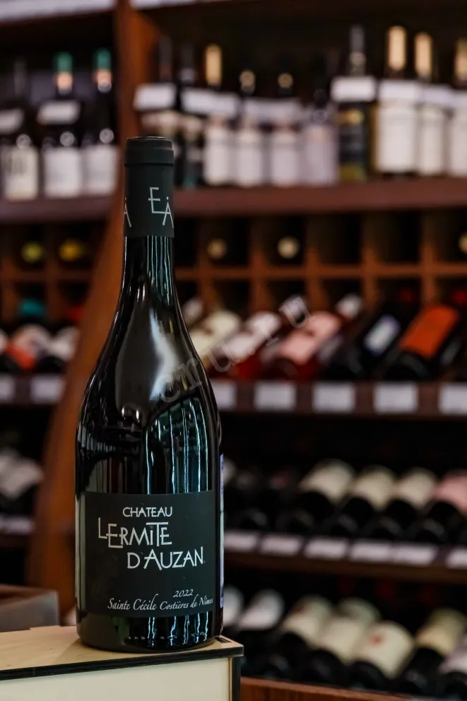В магазине Крю Профи Chateau L'Ermite d'Auzan Saintе Cecile Costieres de Nimes Rouge 2022 0.75 л