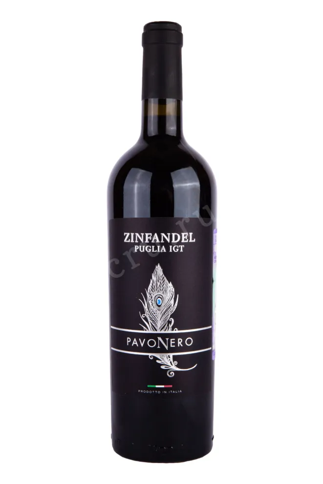 Вино Pavo Nero Zinfandel Puglia 2022 0.75 л