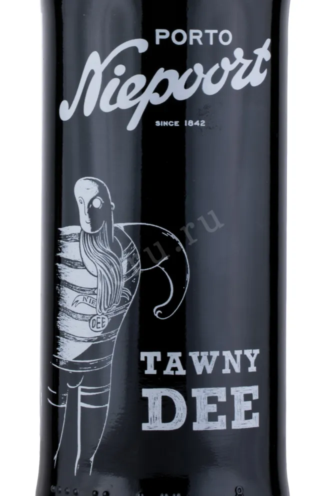 Этикетка портвейна Нипорт Тони Ди 0.75 л