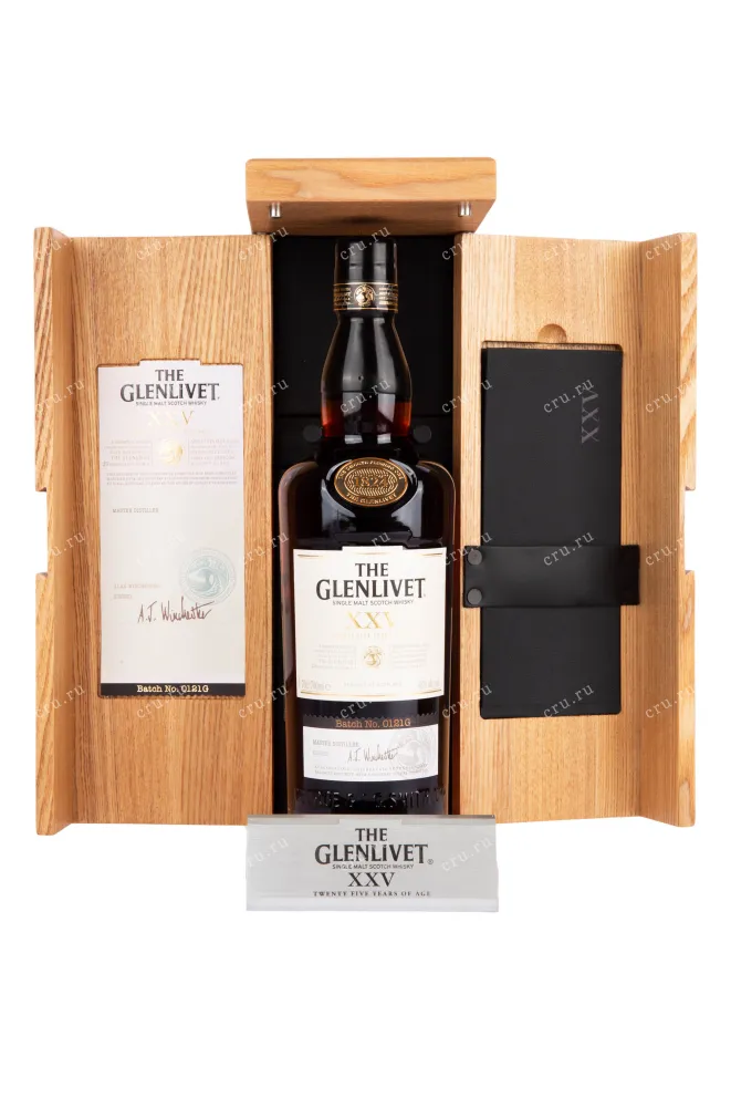 Виски Glenlivet 25 years  0.7 л