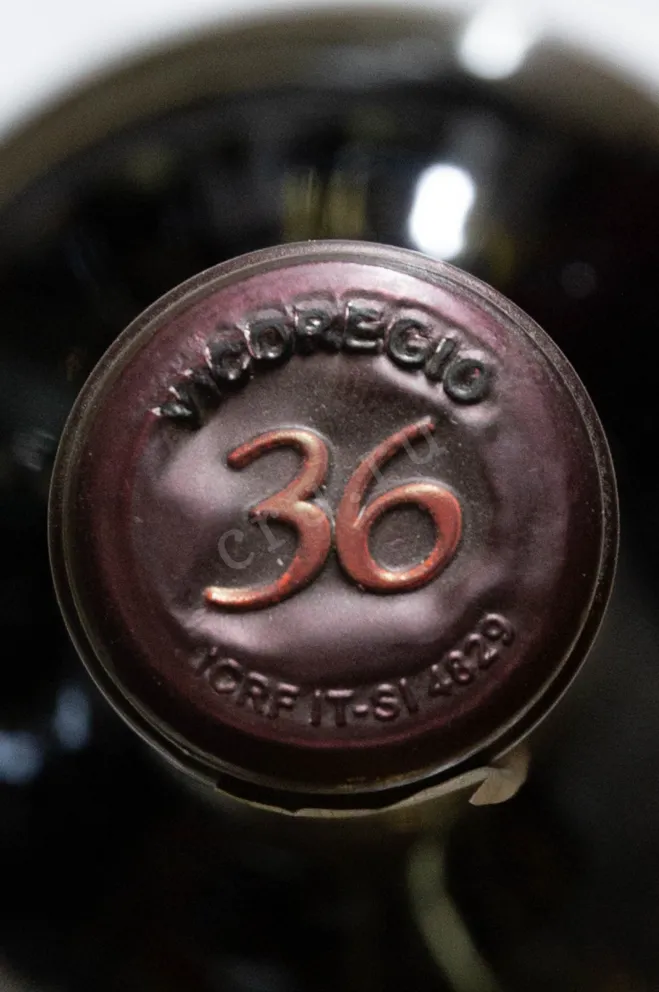 Пробка Chianti Classico Gran Selezione Castello di Fonterutoli Vicoregio 36 2018 0.75 л