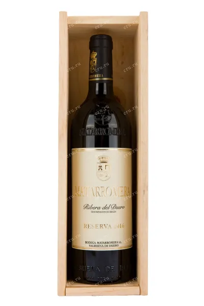 Вино Matarromera Ribera del Duero Riserva with gift box 2016 0.75 л