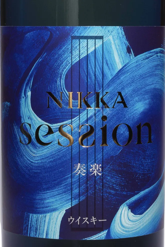 Этикетка Nikka Session in gift box 0.7 л