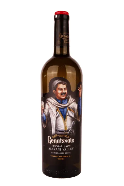 Вино Genatsvale Alazani Valley White 2023 0.75 л