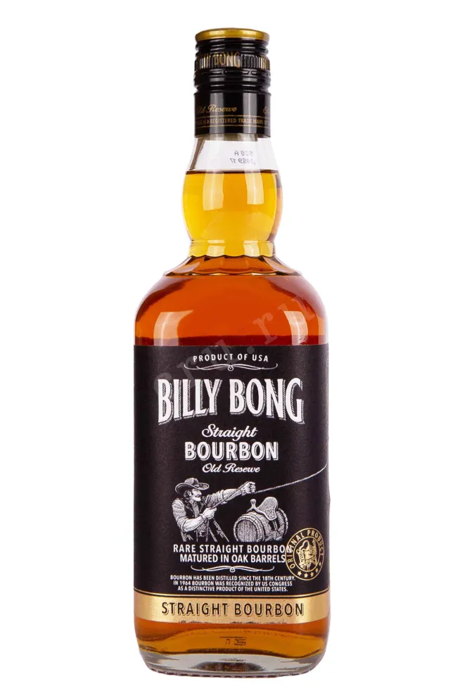 Виски Billy Bong Straight Bourbon Old Reserve  0.7 л