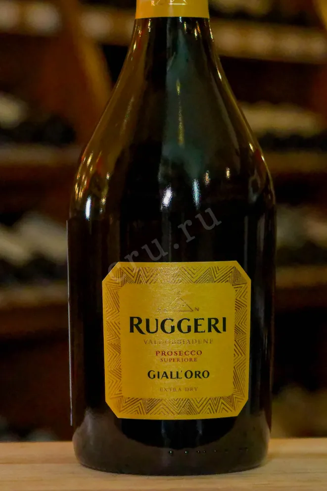 В магазине Крю Профи Ruggeri Prosecco Valdobbiadene Giall Oro gift box 2024 0.75 л